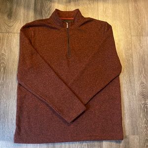 Van Heusen 1/4 Zip Pullover Sweater